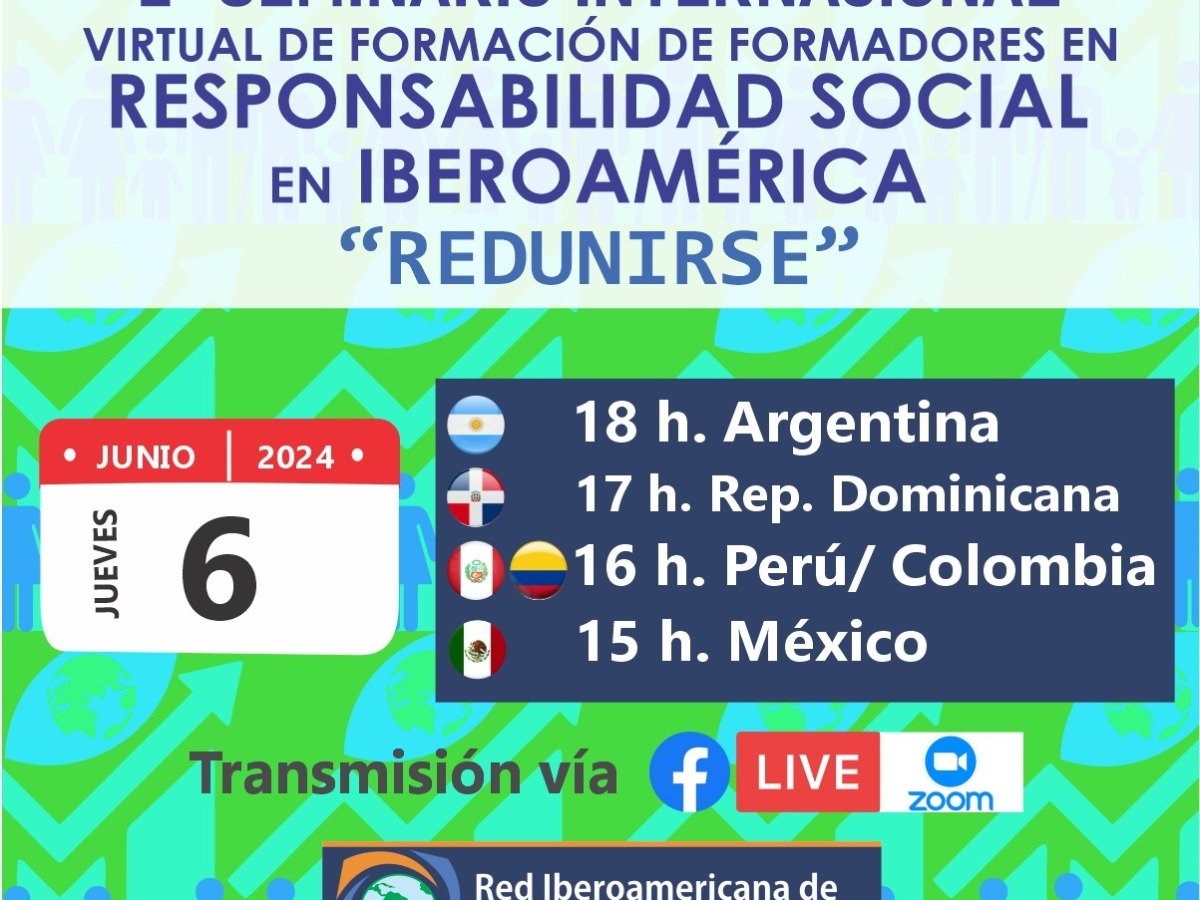 Segundo Seminario Internacional Virtual de Formación de Formadores en Responsabilidad Social en Iberoamérica «RedUniRSE»